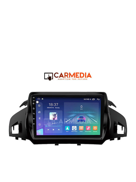 Carmedia Car Audio System for Ford Kuga / C-Max 2013 (Bluetooth/USB/WiFi/GPS/Apple-Carplay/Android-Auto) with Touch Screen 9"