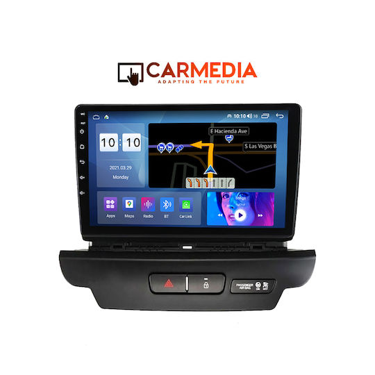 Carmedia Car Audio System for Kia Ceed / XCeed 2018-2022 (Bluetooth/USB/WiFi/GPS/Apple-Carplay/Android-Auto) with Touch Screen 9"