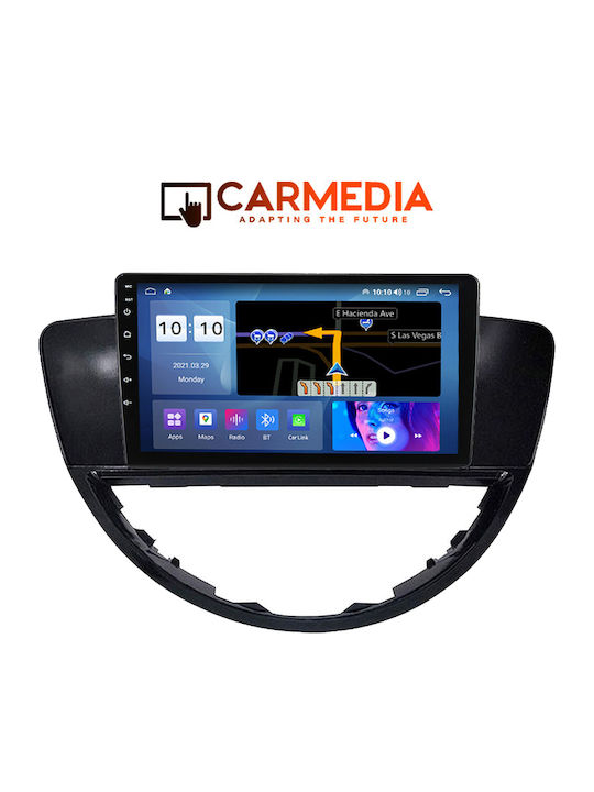Carmedia Car Audio System for Subaru Tribeca 2007-2014 (Bluetooth/USB/WiFi/GPS/Apple-Carplay/Android-Auto) with Touch Screen 9"