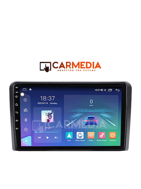 Carmedia Car Audio System for Hyundai H-1 2007 (Bluetooth/USB/WiFi/GPS/Apple-Carplay/Android-Auto) with Touch Screen 9"