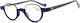 Cammello Reading Glasses +2.00 Gray Blue