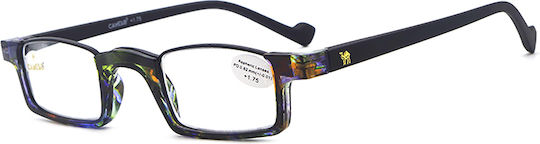 Cammello 23037A Lesebrillen +2.50 Blau/Schwarz
