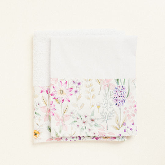 Beauty Home Set Christening Oilcloths Lilac 3 Pieces