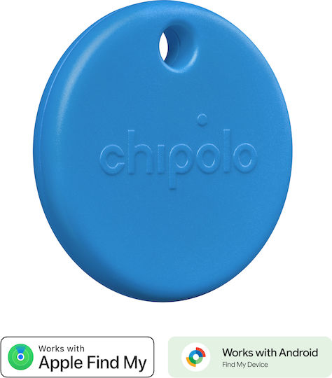 Chipolo Pop Apple Find My & Google Find Hub Blue with Smartphone Tracking