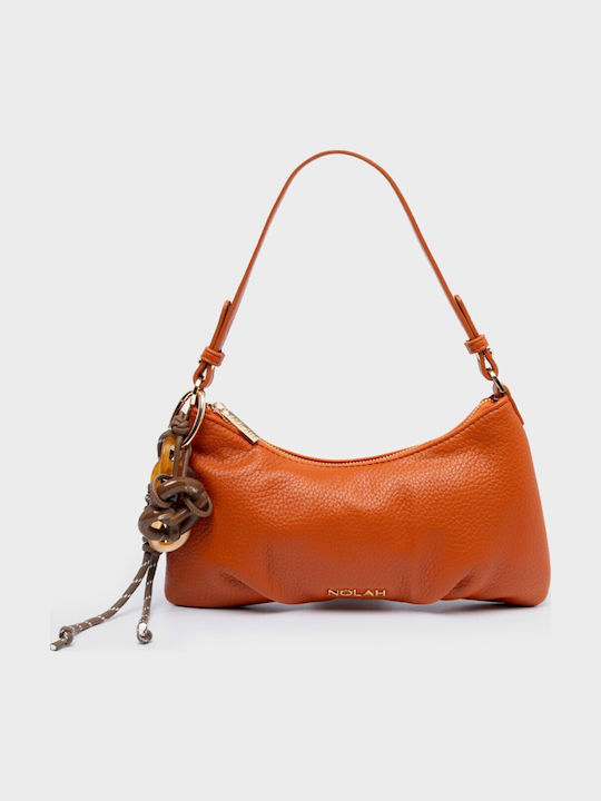 Nolah Lina Damen Schultertasche Orange