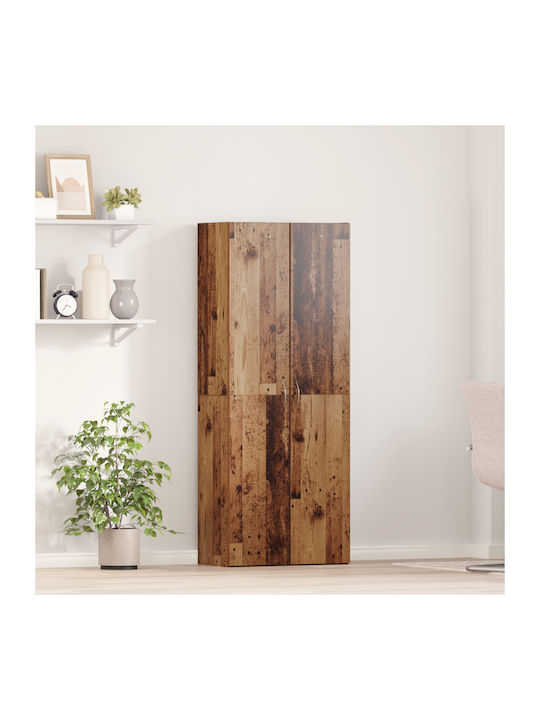 Dulap De Depozitare Pentru Birou Din Lemn 60x32x153cm