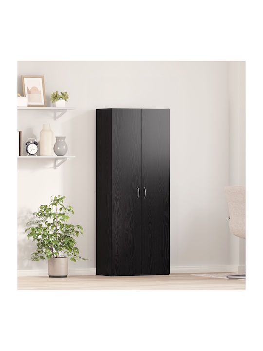 Cabinet de Birou Black Oak 60x32x153cm