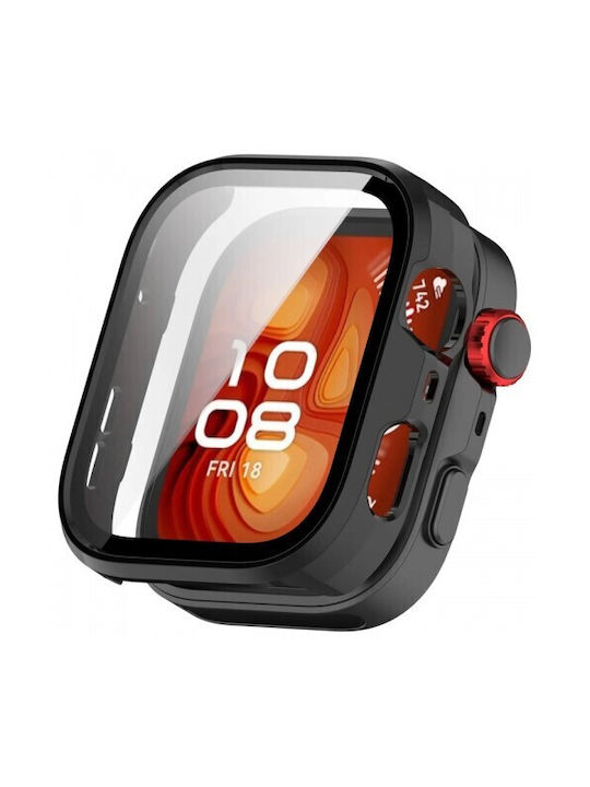 Full Cover Πλαστική Θήκη σε Μαύρο χρώμα για Huawei Watch Fit 4