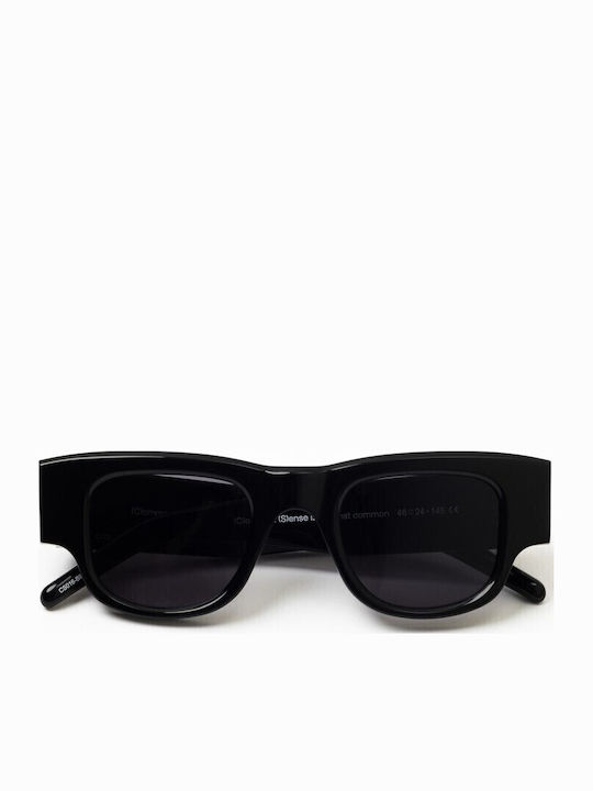Common Sense Men's Sunglasses with Black Plastic Frame and Black Lens 467971