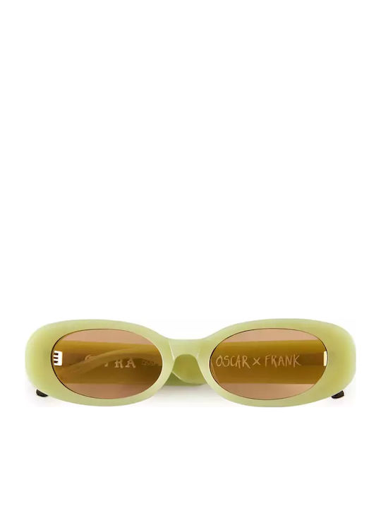 Oscar & Frank Citra Herren Sonnenbrille mit Grü...