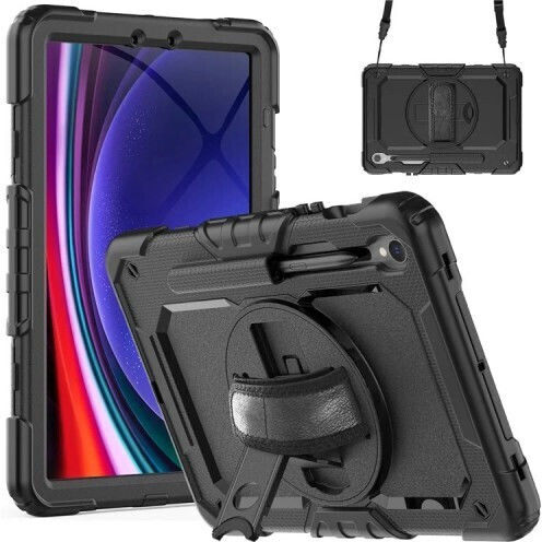 Silicone Back Cover Blacη (Samsung Galaxy Tab S10 FE Plus) 53365
