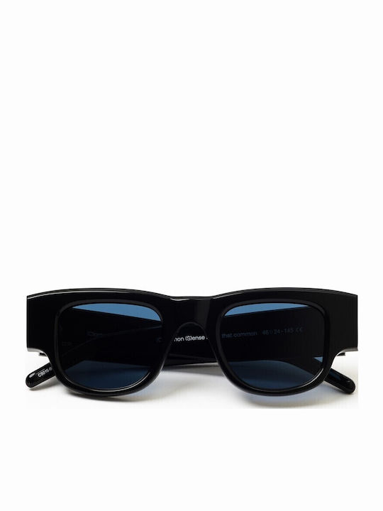 Common Sense Men's Sunglasses with Black Plastic Frame and Black Lens 467969
