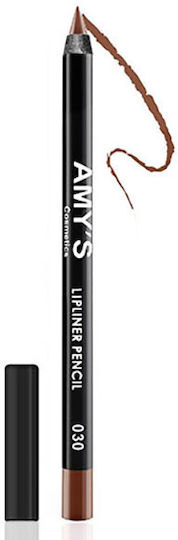 Amy's Молив За Устни Lipliner Pencil No.030 Тъмнобежов