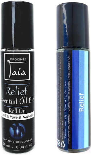 Gaia Products Relief Aromatherapy Essential Oils Roller 10ml