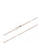 Precious Rose Gold Chain 14K 45 Centimeters Alr-k14-spt5845l