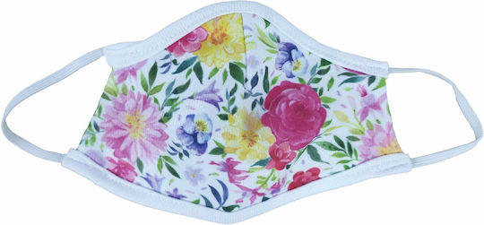 Multi Purpose Fabric Protective Mask Children Fabric Protective Mask Multi Purpose Children Various Designs & Colors 1 Piece Flowers 158