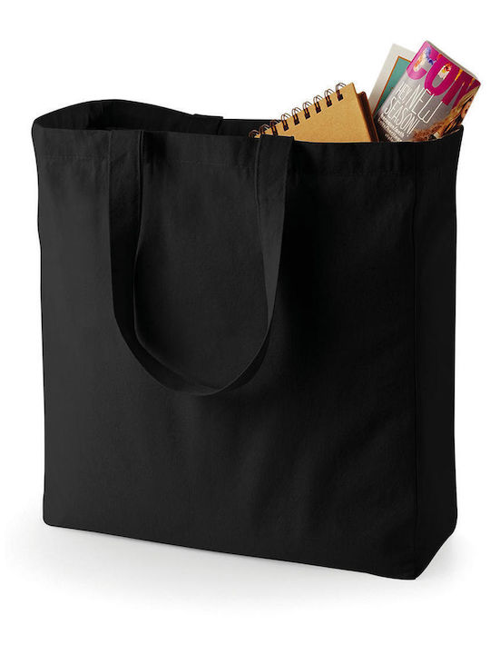 Shopping Bag Canvas Classic Quadra Qd23 Black