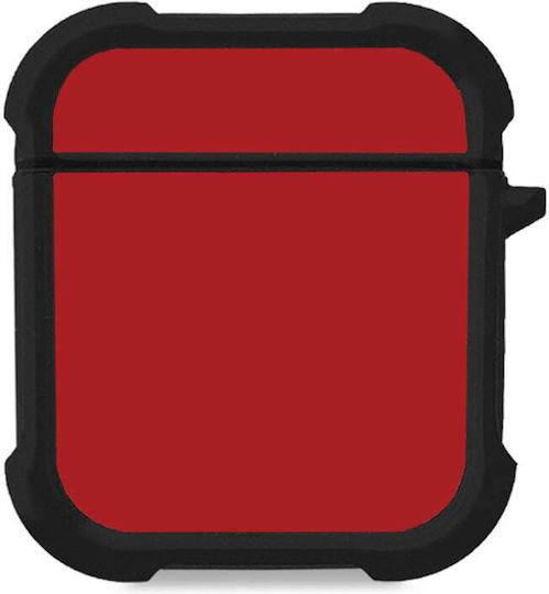Sonique Silikonhülle Colorbloc Serie Airpods 1/2 Rot