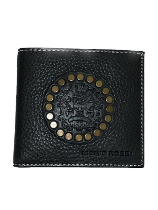 Мъжки Кожен Портфейл Mario Rossi Pb-04 Черен