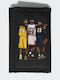 Portofel Canvas Clasic Nba Kobe Jordan Lebron