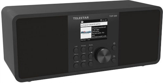 TELESTAR Top 250 Επιτραπέζιο Ραδιόφωνο DAB+ Μαύρο