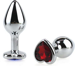Kinksters Heart Анална тапа Small Червен Kinksters Heart Анална тапа Small Червен