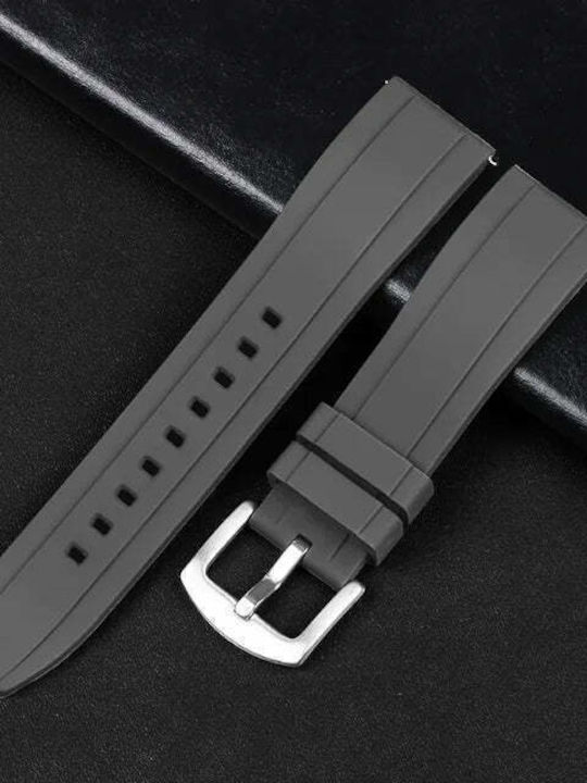 Rubber Strap Gray 20mm