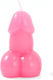 Diablo Picante Penis Shaped Candle In Fuchsia Color