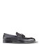 Δερμάτινα Ανδρικά Loafers σε Μαύρο Χρώμα