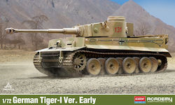 Academy Plastic Model Tiger 1 Tank Ver Early 1/72 Academy