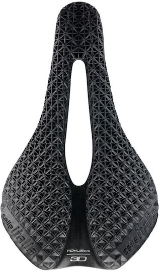 Selle Italia Novus Boost Evo 3D TI 316 Superflow Schwarz Fahrradsattel Straße