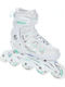 Raven Kids Adjustable Inline Rollers White