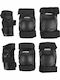 Raven Комплект защитни средства за ролери Черен