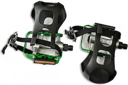 Pegas 869LC Clipless Bicycle Pedals Silver