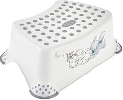 Keeeper Scăunel Treaptă Toaletă Stitch Alb