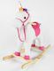 Schaukelspielzeug Einhorn mit Geräuschen