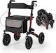 Costway Foldable Aluminum Walker