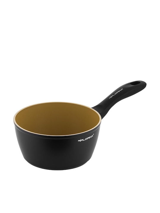 Florina Κατσαρολάκι Γάλακτος από Αλουμίνιο 1lt / 16cm