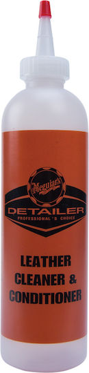 Meguiar’s Leere Kunststoffflasche Detailer Lederreiniger & Conditioner Flasche 355ml D20180pk12