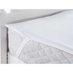 Kotonia Home Водоустойчив Бебешко матрак за люлка Бял Памучен 60x120бр