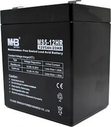 MHB Μπαταρία UPS 12V 5Ah