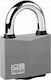 Lob Padlock Brass with Key 1pcs