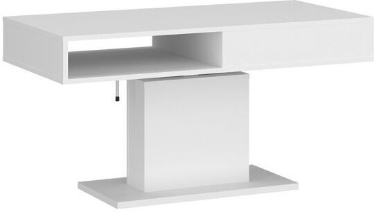 Ontario 124 Side Table with Lifting Mechanism White Ontario 124 Side Table with Lifting Mechanism White
