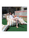 Pouf Bolster Waterproof Floating Gray 140x140x20cm