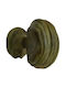 Handmade Front Door Knob Poggi Mariani Serenade Aged Green Φ77mm