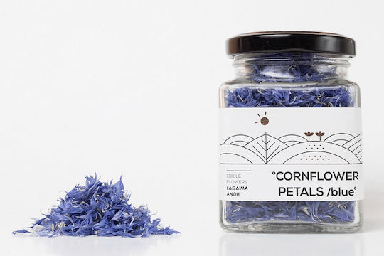 Edibile Flori Uscate Petale De Albastru Cornflower 3,5gr Olympus Fields