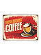 Wanddekoration "fresh Brewed Coffee" 30x21