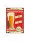 Διακοσμητική Πινακίδα "fresh Beer" 30x21