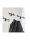 Wall Hangers Memorie Set of 4 Pieces Nickel Brass Mogg Metal