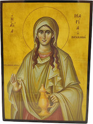 Icon Agia Maria The Magdalene Wooden 25x18